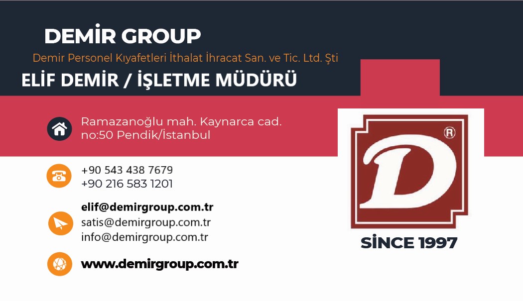 DEMİR GROUP / PERSONEL KIYAFETLERİ ÜRETİMİ